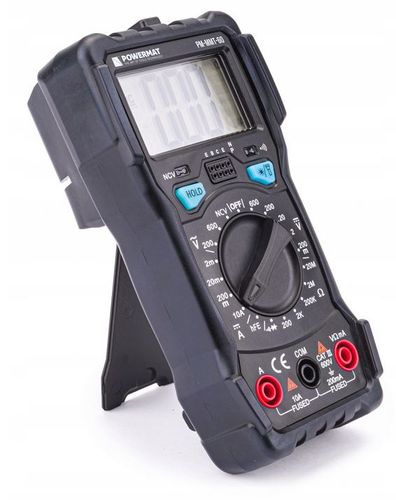 MULTIMETR CYFROWY ELEKTRYCZNY MIERNIK PRĄDU LCD PM-MMT-60 na Arena.pl