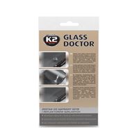 K2 GLASS DOCTOR ZESTAW NAPRAWCZY SZYBY SAMOCHODOWEJ KLEJ DO SZYB