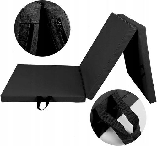 MATERAC GIMNASTYCZNY SKŁADANY do ĆWICZEŃ REHABILITACYJNY ASEKURACJA 180 cm na Arena.pl