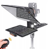 Prompter Teleprompter Monitor Podglądowy VLOG na Aparat + Tablet do 12,9''