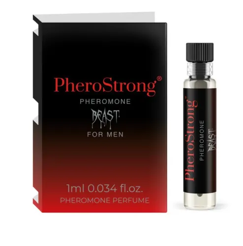 pherostrong pheromone beast for men 1ml - drzewny zapach z cytrusową nutą na Arena.pl