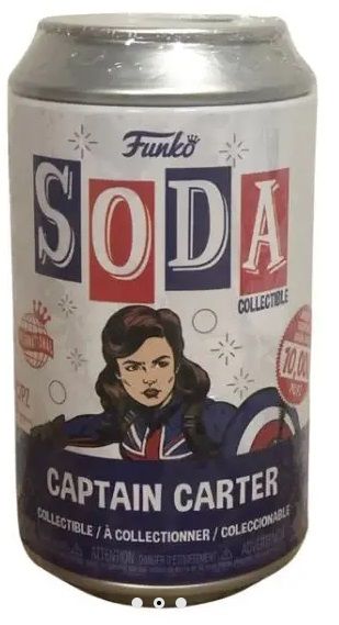 Funko Soda Marvel What If Agent Captain Carter zdjęcie 1
