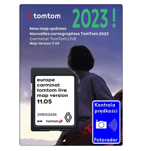 MAPA TOMTOM CARMINAT LIVE 11.05 2023/2024 RENAULT zdjęcie 2