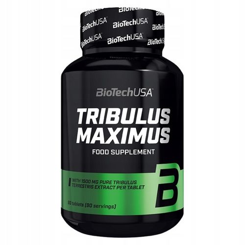 BIOTECH TRIBULUS MAXIMUS 90TABL TESTOSTERON LIBIDO DLA MĘŻCZYZN na Arena.pl