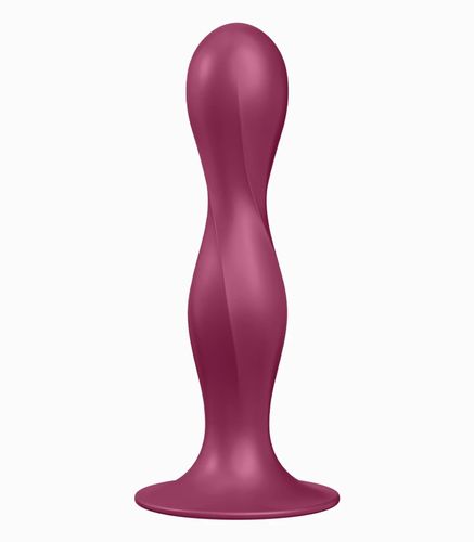 dildo z wewnętrznymi kulkami double ball-r red satisfyer na Arena.pl