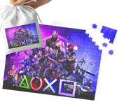 PUZZLE - WZORY Z BAJEK I GIER PREZENT DLA DZIECI 24el + WORECZEK