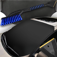 Osłona Antyszronowa Na Szybę Mata 188x80cm Skrobaczka Szczotka 65 Mosiężna