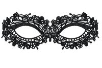 Czarna Maska na Oczy Obsessive - A710 One Size (uniwersalny)