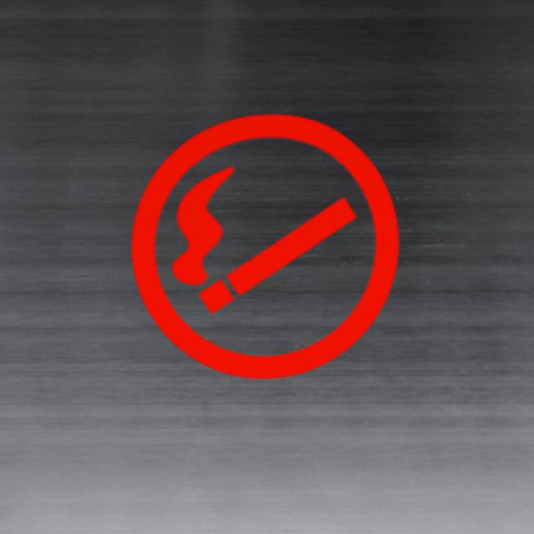 13196 Popielnica zawieszana duża na ścianę naścienna szara ze znaczkie zdjęcie 7