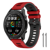 Pasek do Huawei Watch GT Runner 2 bransoleta silikon 20mm mocny dwukolorowy