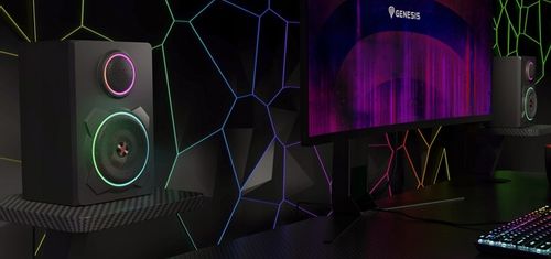 GŁOŚNIKI GRACZA HELIUM 800BT 2.1 ARGB + SŁUCHAWKI na Arena.pl