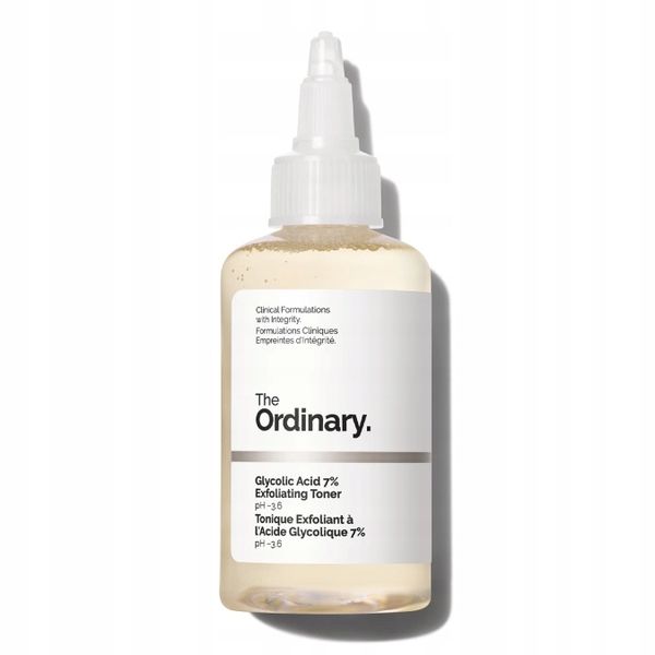 Ordinary Glycolic Acid 7% Toning Solution Tonik Peeling Glikolowy zdjęcie 2