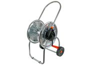 WÓZEK NA WĄŻ 1/2 50m SOLIDNY METALOWY ZWIJAKAK G306