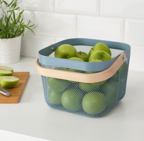 IKEA RISATORP Kosz niebieski 25x26x18cm. na Arena.pl