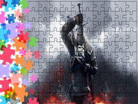 Puzzle tradycyjne Wiedźmin