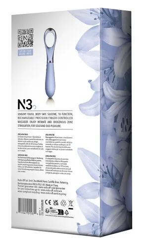 rocks off niya 3 wibrujący masażer z uchwytem na palec, silikonowy na Arena.pl