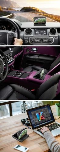 UCHWYT SAMOCHODOWY NA TELEFON DO SAMOCHODU DESKĘ NA KOKPIT HOLDER na Arena.pl