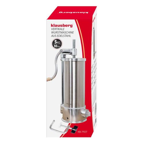 ręczna nadziewarka do kiełbasy 5kg klausberg kb-7927 pionowa na Arena.pl