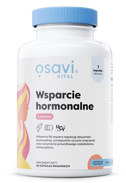 Osavi Wsparcie Hormonalne Kobieta - 90 kaps. zdjęcie 1