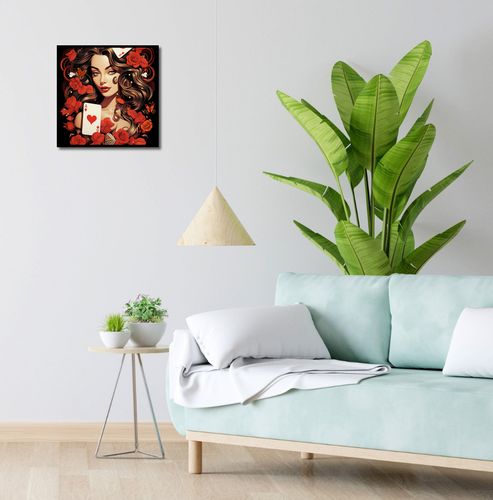 Plakat 40x40cm Różany Hazard na Arena.pl