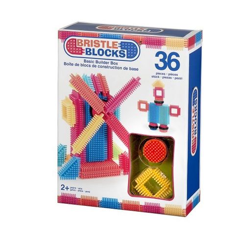 Bristle Blocks : Klocki jeżyki 36 elementów na Arena.pl