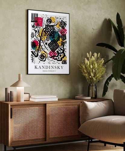 Plakat cyfrowy do wydruku kandinsky na Arena.pl