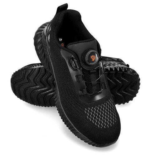 Buty robocze męskie Półbuty Siatkowe BOA z Noskiem BHP Oddychające Lekkie na Arena.pl