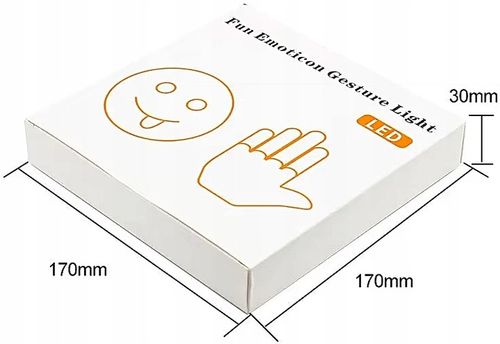 SYGNALIZATOR GESTÓW LED DO SAMOCHODU 8 GESTÓW ŚRODKOWY PALEC ! EMOTKI PILOT na Arena.pl