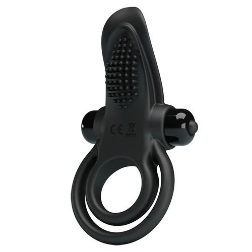Pretty Love - Vibrant Penis Ring Black- 10 Function Vibrations na Arena.pl