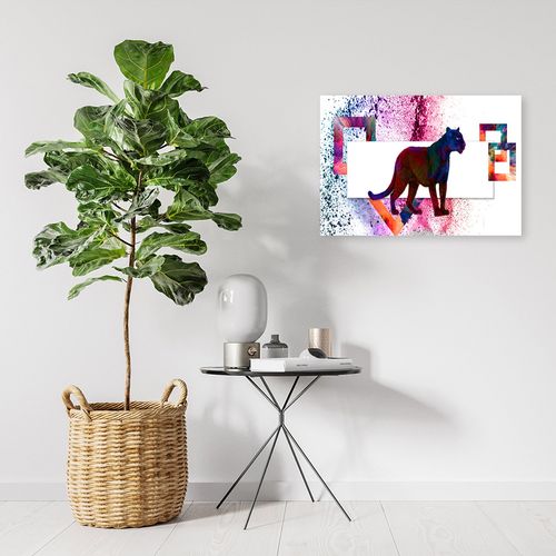 Deco Panel, Wielokolorowa pantera 90x60 na Arena.pl