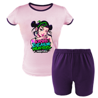 Krótka Piżama dziecięca - K-Pop Demon Hunters - Łowczynie Demonów