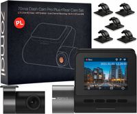 Wideorejestrator 70mai PRO ++ A500S + kamera TYLNA