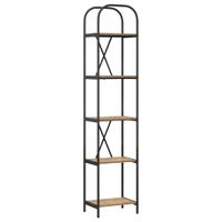 Półka na książki dąb artisan 40 x 30 x 183 cm