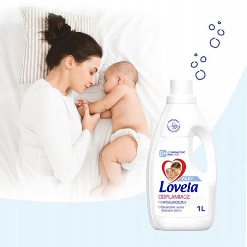 Lovela Baby hipoalergiczny odplamiacz do prania dla dzieci i niemowląt 1 L na Arena.pl