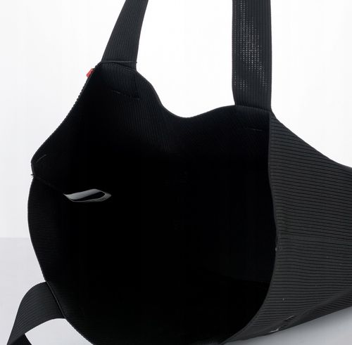 Monnari torebka shopper poliester czarny na Arena.pl