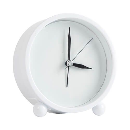 Budzik do sublimacji - biały zdjęcie 2