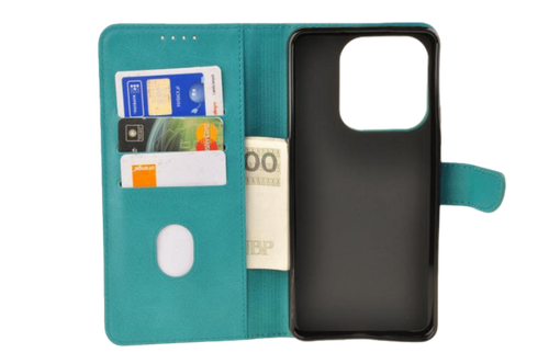 Etui portfel Wallet do Xiaomi Redmi Note 14 4G zielony na Arena.pl