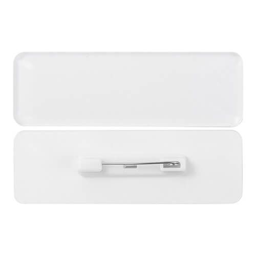 Identyfikator akrylowy 7,6 x 2,5 cm do sublimacji na Arena.pl