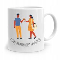 Kubek Prezent Dla Przyjaciela Wszystko Fajniejsze Z Nadrukiem Ze Zdjęciem