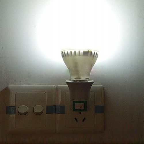 adapter przejściówka 230v e27 na żarówkę wyłącznik na Arena.pl