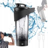 ELEKTRYCZNA BUTELKA Z SHAKEREM 800ML ELEKTRYCZNA BUTELKA SPORTOWA