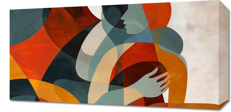 Obraz 60x30cm Objęcia zdjęcie 1