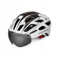 Kask rowerowy z szybą HT19 - madani
