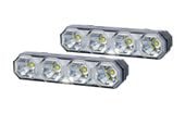 Komplet lamp jazdy dziennej LED 4 diodowe LDR2106