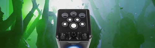Głośnik bluetooth z perkusją LED AUX MIC KARAOKE na Arena.pl
