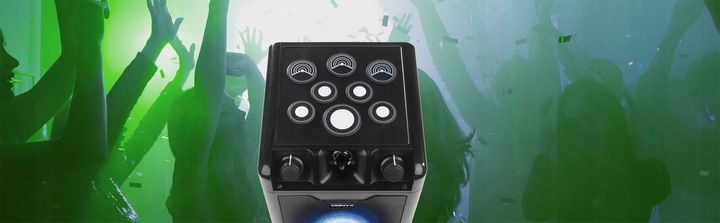 Głośnik bluetooth z perkusją LED AUX MIC KARAOKE zdjęcie 14