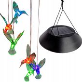 LAMPKI GIRLANDA LED KOLIBRY SOLARNE DO OGRODU