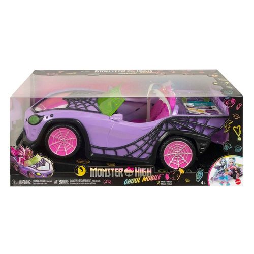 MONSTER HIGH POJAZD GHOUL MOBILE + AKCESORIA HHK63 na Arena.pl