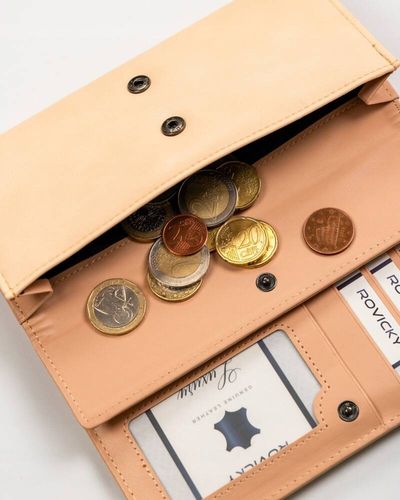 elegancki, duży portfel damski ze skóry ekologicznej - 4u cavaldi na Arena.pl