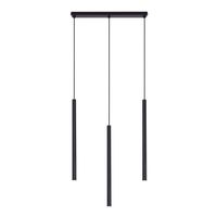 3-punktowa lampa wisząca Gelato K-4861 Kaja nad stół do jadalni czarna